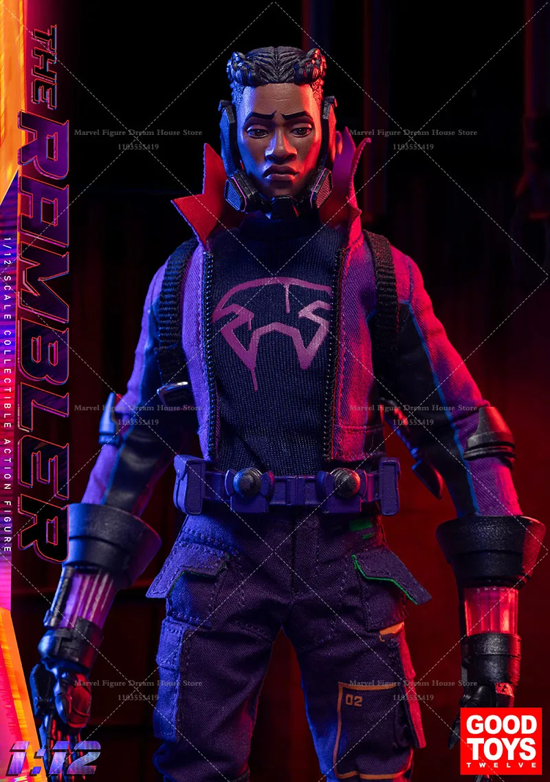 GOOD Toys DG002 1/12 Spider Boy Series Prowler Graffiti Hobby Film Version 6-calowa figurka akcji, żołnierz