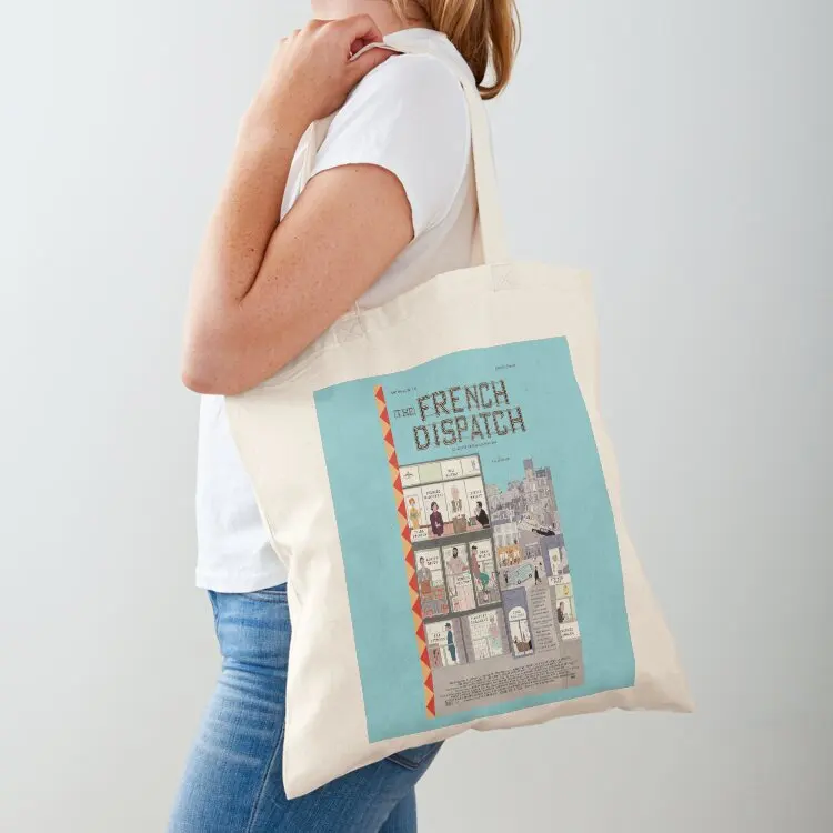 

The French Dispatch Tote Bag Women bags shoping bag Big bag women custom fabric