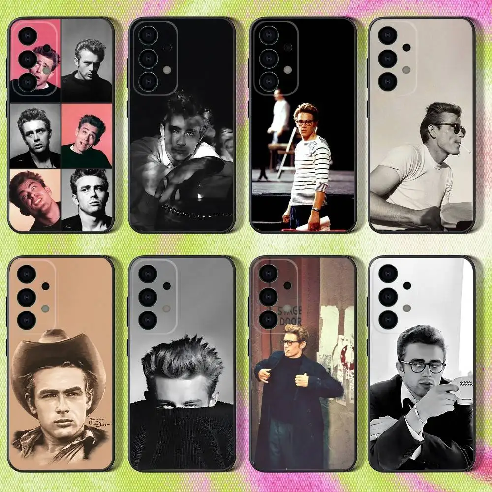 

Classic Vintage J-James D-Dean Phone Case For Samsung S25,S24,S21,S22,S23,S30,Ultra,S20,Plus,Fe,Lite,Note,10,9,5G Black Cover