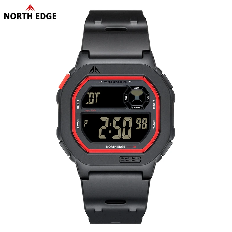 TONSHEN Unisex Multifunctionele Sport Horloge Outdoor Militaire 50 M