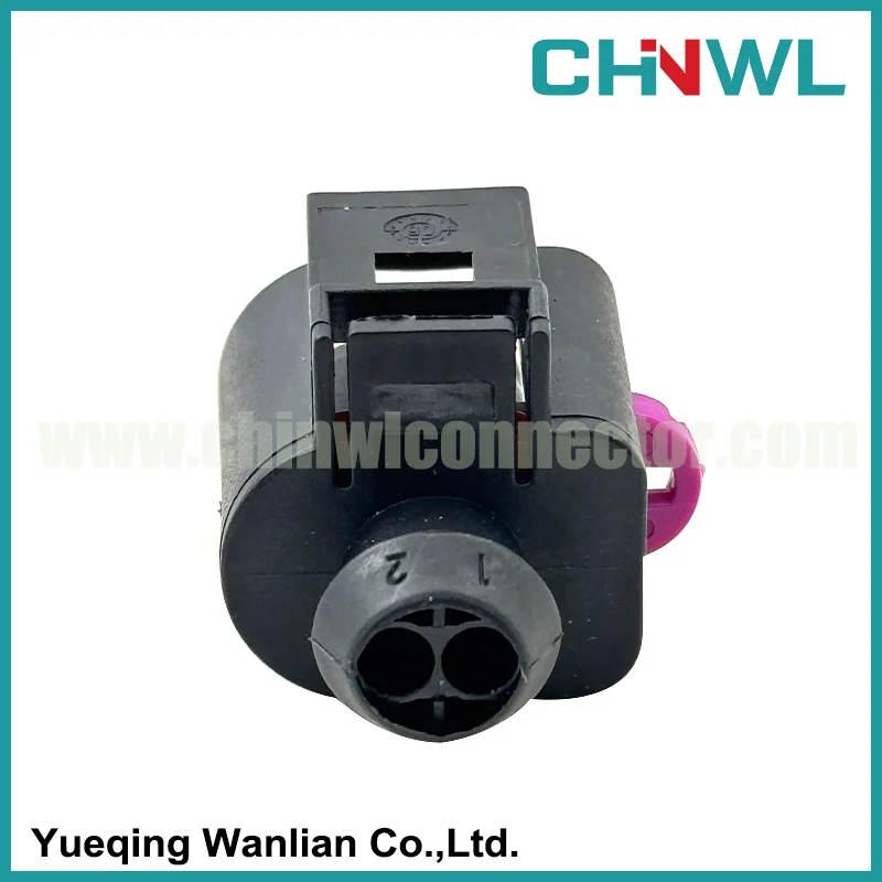 2 Pin Auto Temp Sensor Plug 13602619 1746894-1Deflation Valve Socket Waterproof Electrical Wire 1.5mm Connector 1J0973702