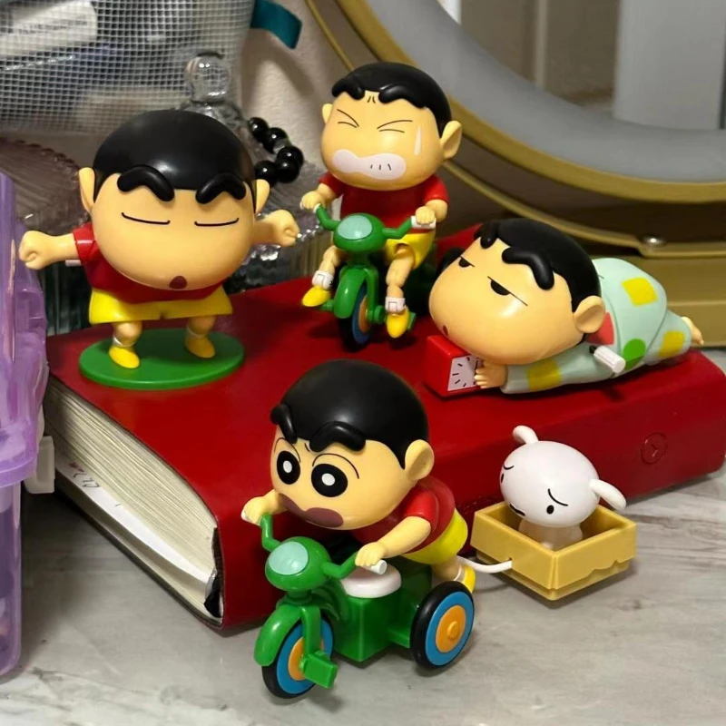 

Original 52toys Blind Box Crayon Shin Chan Dynamic Shin Life, Mystery Box, Collectible Wind-Up Toy Desktop Decoration