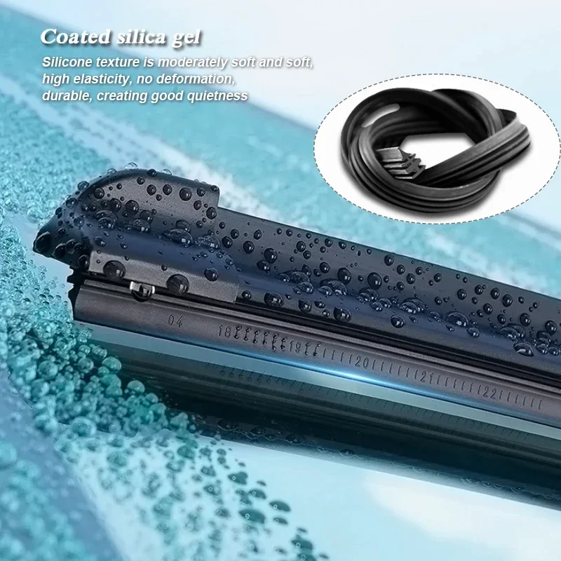 2PCS Per TESLA MODELLO 3 SXY 2013-2026 Auto Lama Parabrezza Tergicristallo In Gomma Pulizia Auto Proteggere Accessorio Esterno