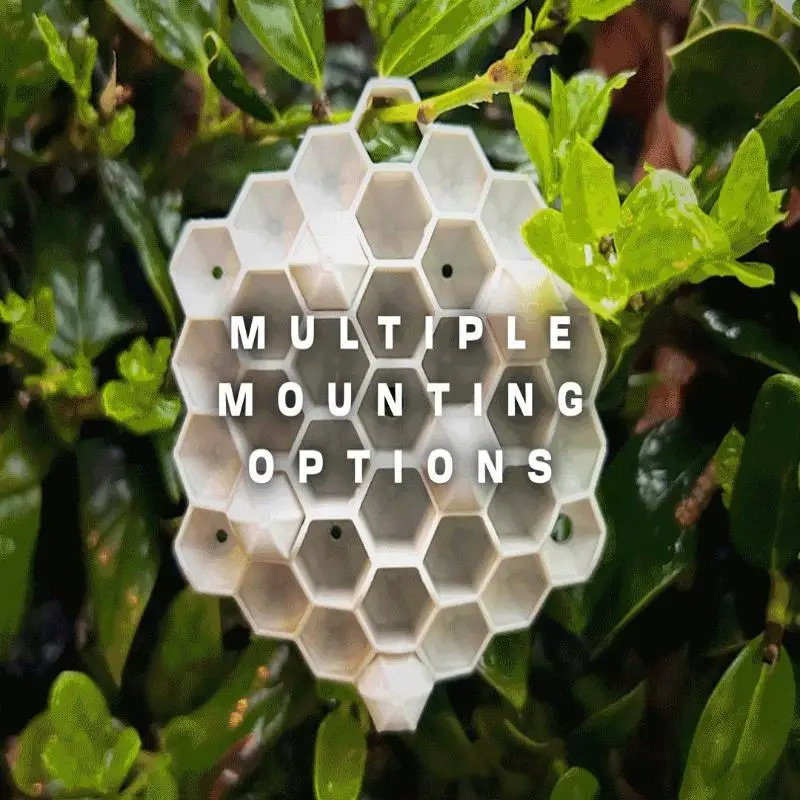 【MA】Durable Plastic Wasp Deterrent (1Pc), Realistic Hanging Wasp Repellent, Effective Outdoor Garden Pest Control, No Batteries