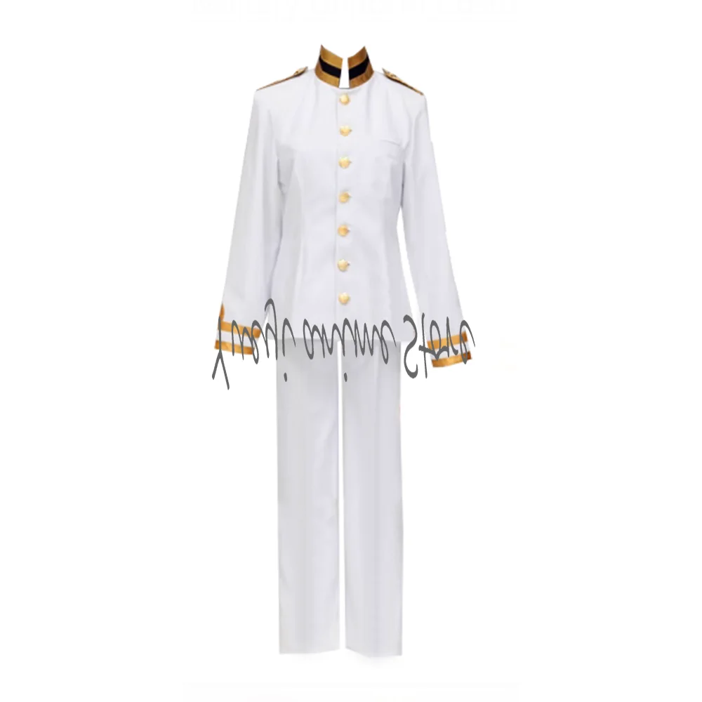 

Индивидуальный костюм для косплея Hetalia Japan, белая военная форма, Хэллоуин, Рождество и Новогодняя вечеринка, потому что