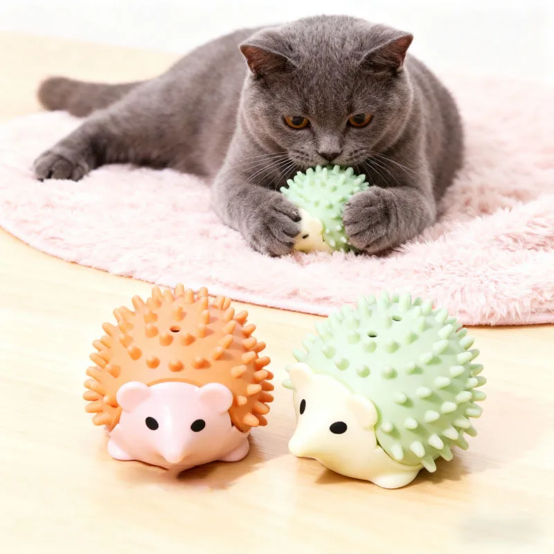 Pelota de hierba gatera para gatos – Limpia dientes y relaja - imagen 3