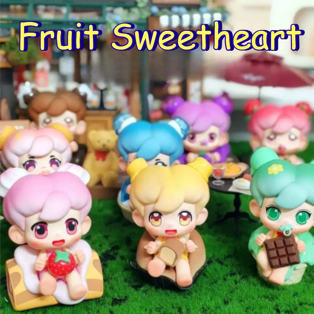 

Серия Fruit Sweetheart, загадочная глухая коробка из ПВХ, украшение для рабочего стола, загадочная коробка, милая мини-кукла-сюрприз, коллекционная игрушка в подарок