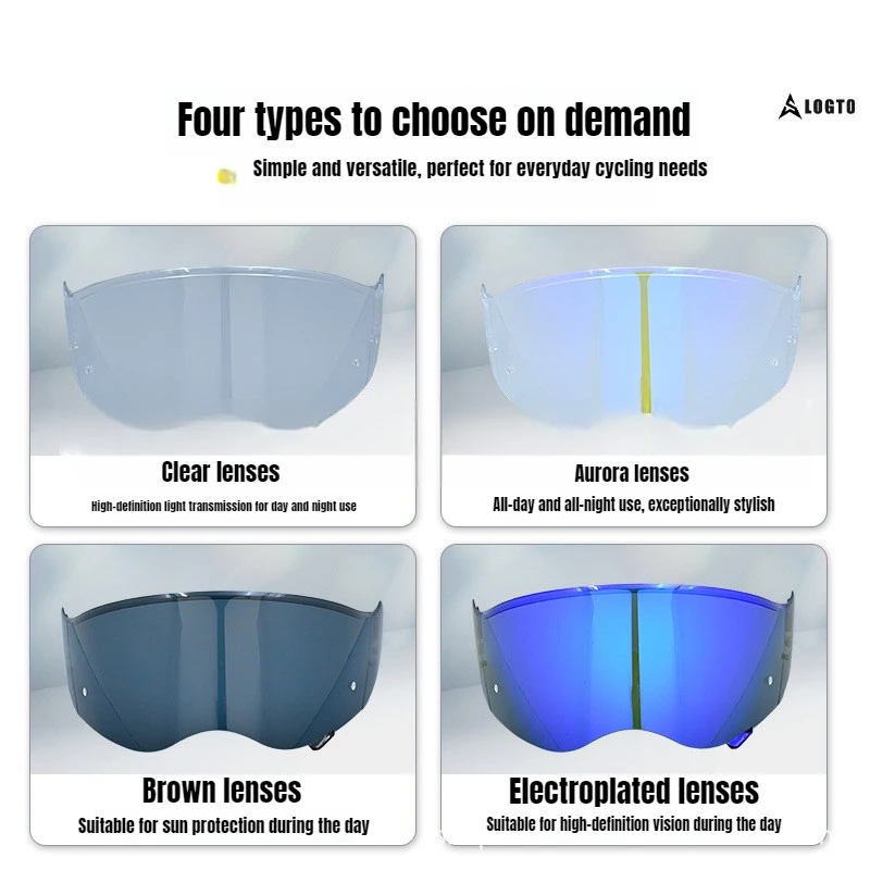 ل SHOEI الدبور ADV CNS-2 خوذة عدسة درع الزجاج الأمامي دراجة نارية خوذة الملحقات خوذة استبدال أجزاء #5