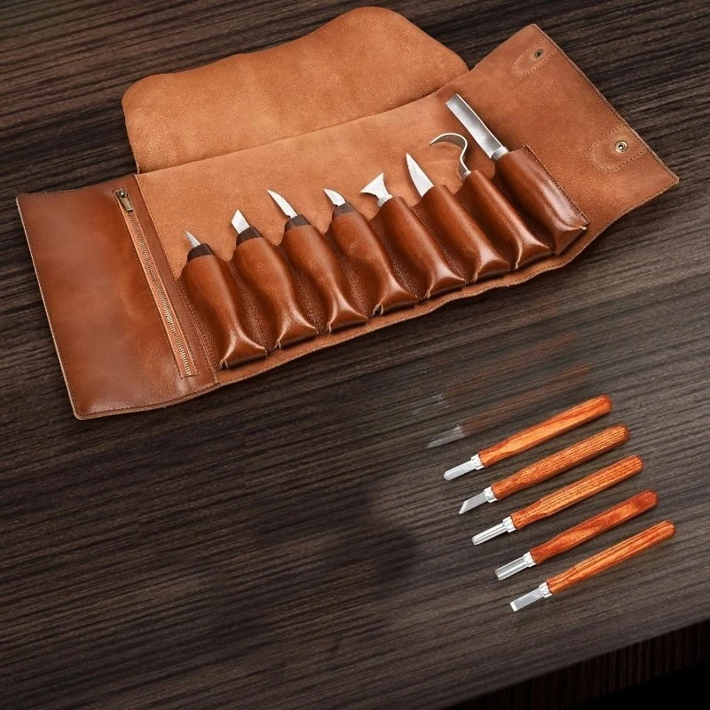 手作り木彫りツールセット 木工用ノミ トリミングナイフ スク - Craft Knife Set のレビューと価格