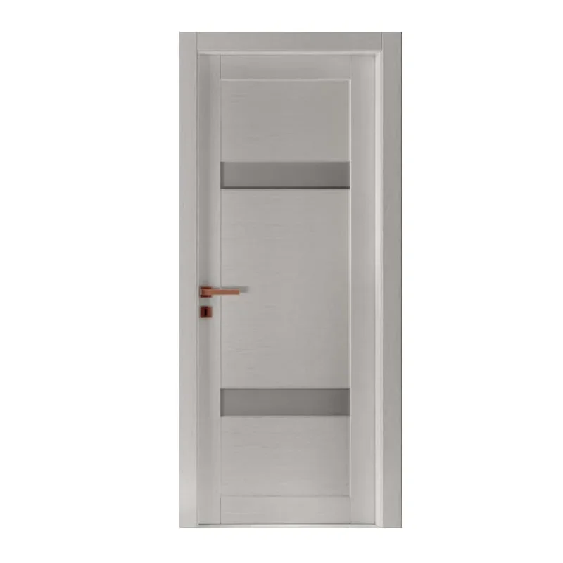 Modern wood door design 80 inches by 36 inches internal white color solid wooden door designs