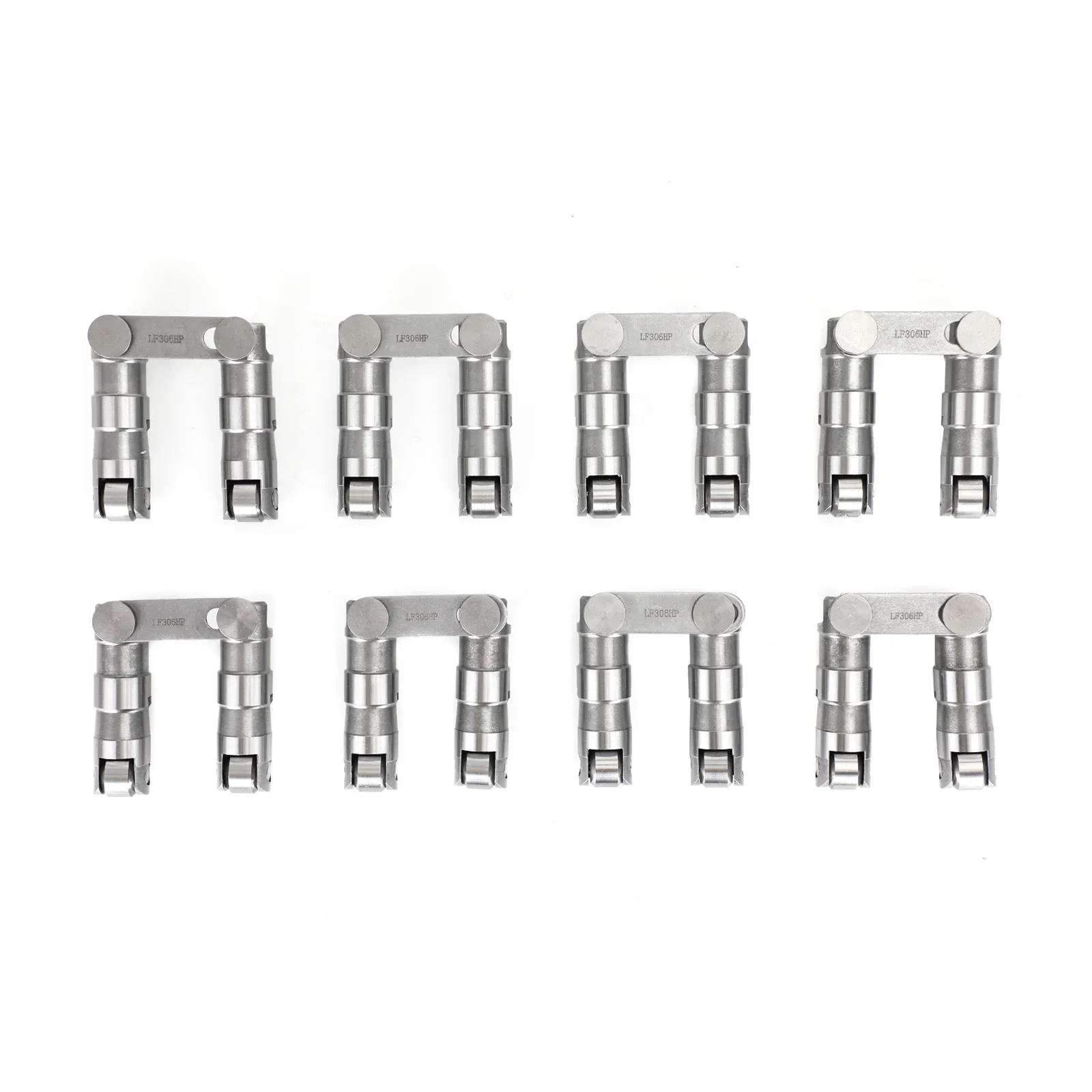 Solid Mechanical Roller Lifters Vertical Link Bar For Chevrolet GM 265-400 LR-350A