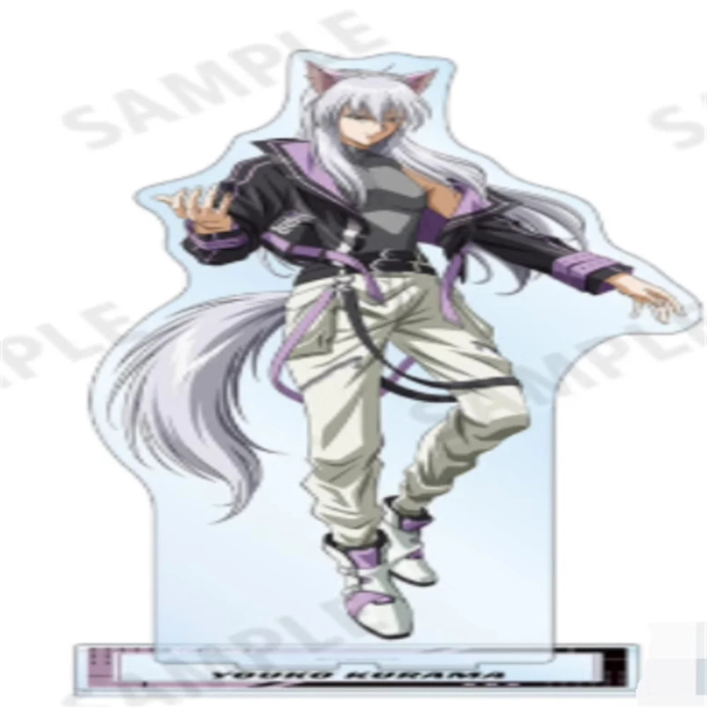 Anime Yoyo Hakusho Acryl Figuur Stand Model Speelgoed Oude Xian Hetian Jian Yi Karakter Bureau Decoratie 15Cm Cosplay Fans Collesti