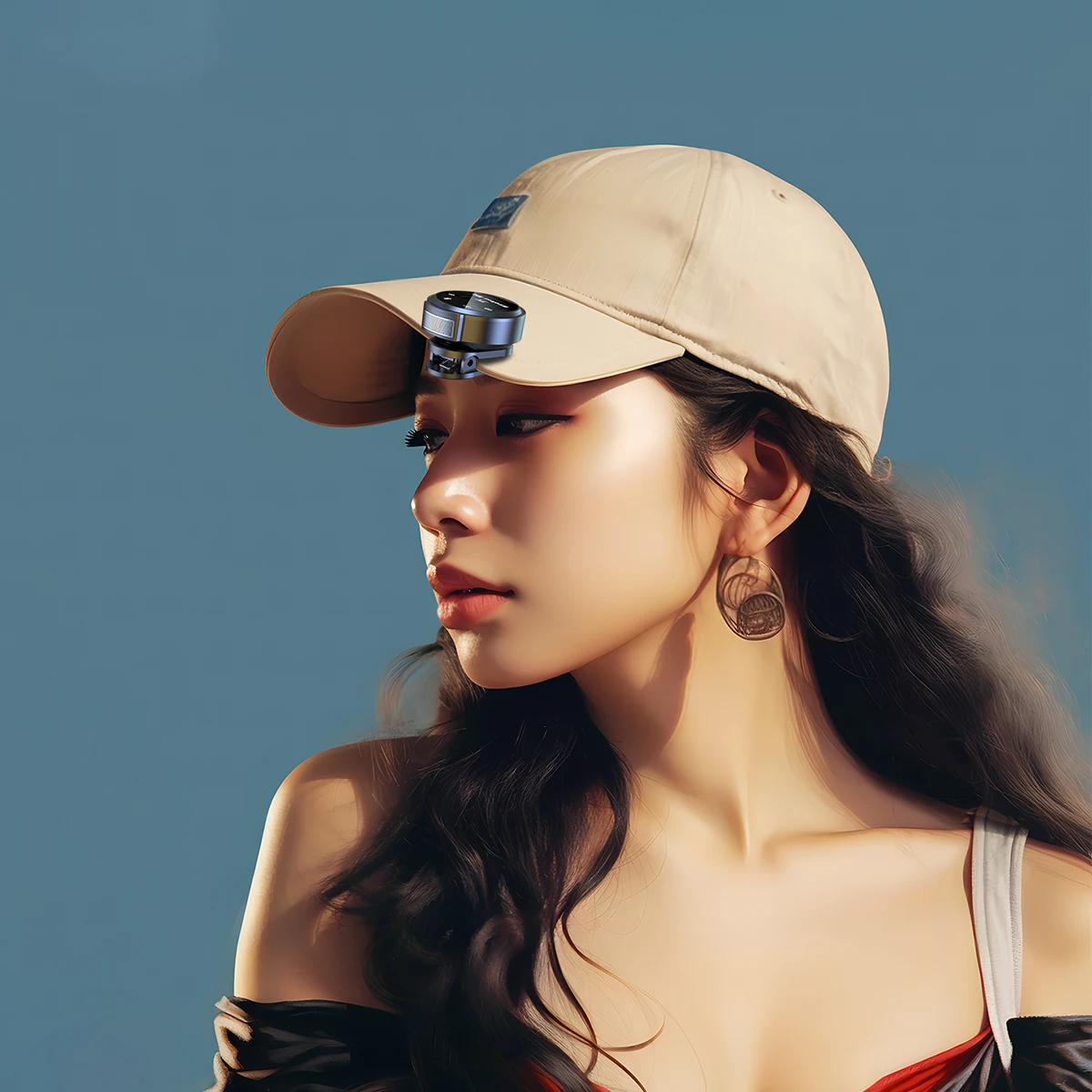 ميكروفون Lavalier لاسلكي من واحد إلى اثنين، تسجيل مرساة متكامل، ميكروفون صغير لتقليل الضوضاء فيديو قصير