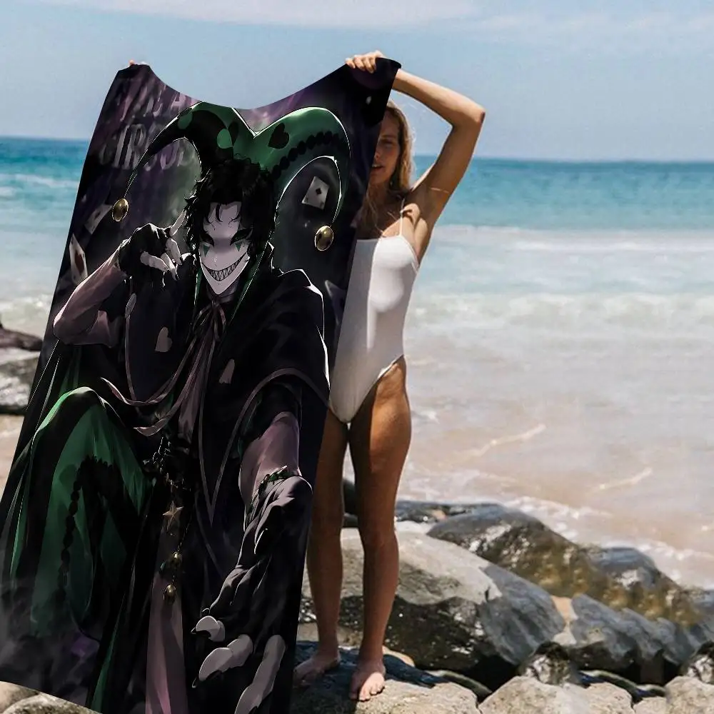 T-The Freak Circus Microfiber Printed Beach Towel Mountain Climbing Yoga Beach Swimming Running Absorbent Soft Towel