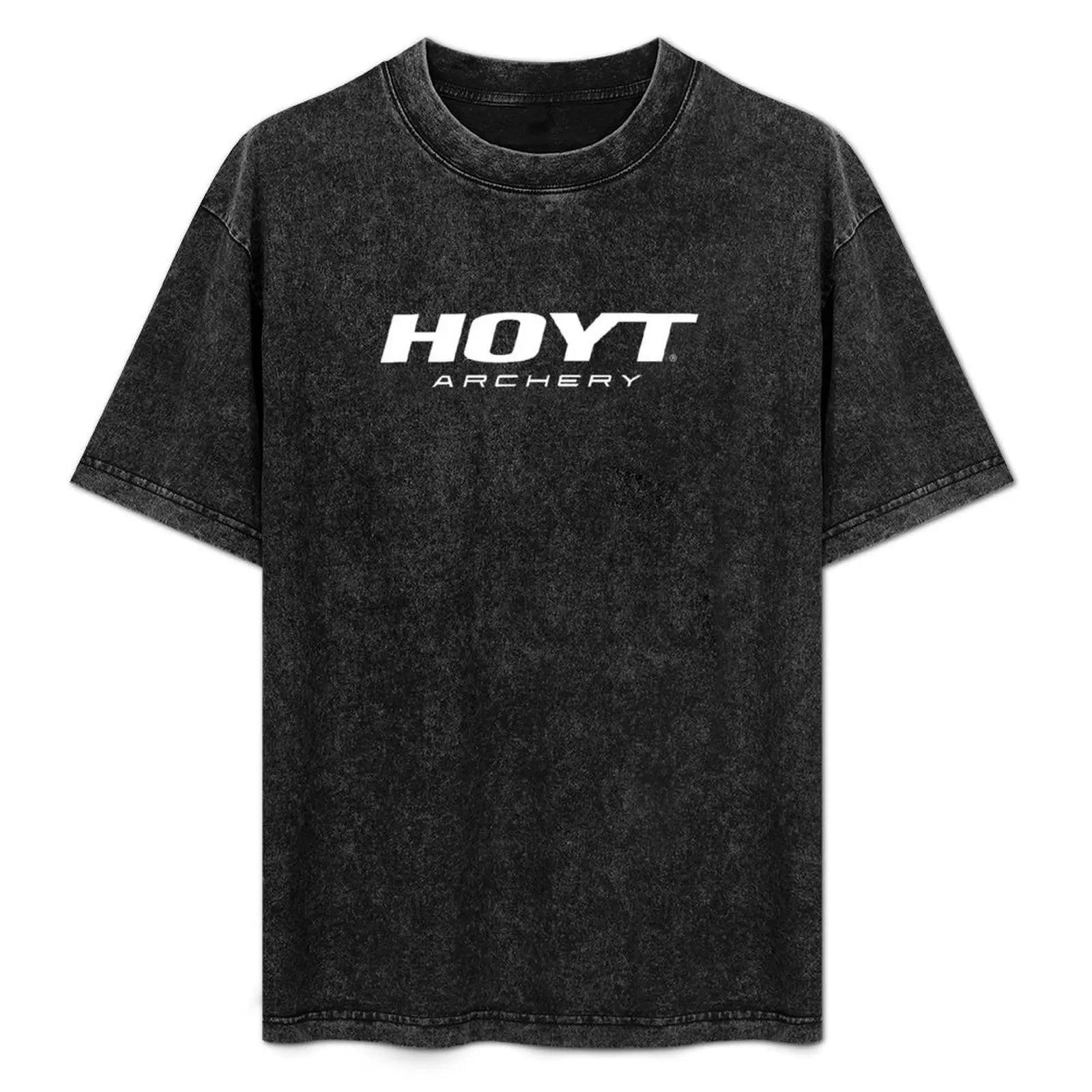 

Hoyt Archery Logo Bow Arrow 01 White Bowtech Bowhunting T-Shirt Urban Casual Loose Fit Tee