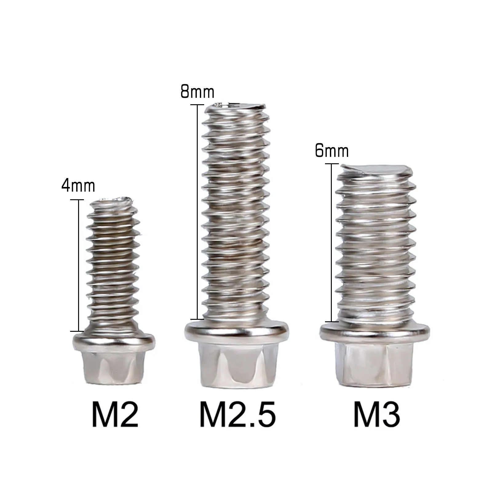 Metal Wheel Rims M2 M2.5 M3 Beadlock Ring Screws 1.9 2.2inch Wheels for 1:10 RC Crawler Axial SCX10 90046 AXI03007 TRX4 TRX6