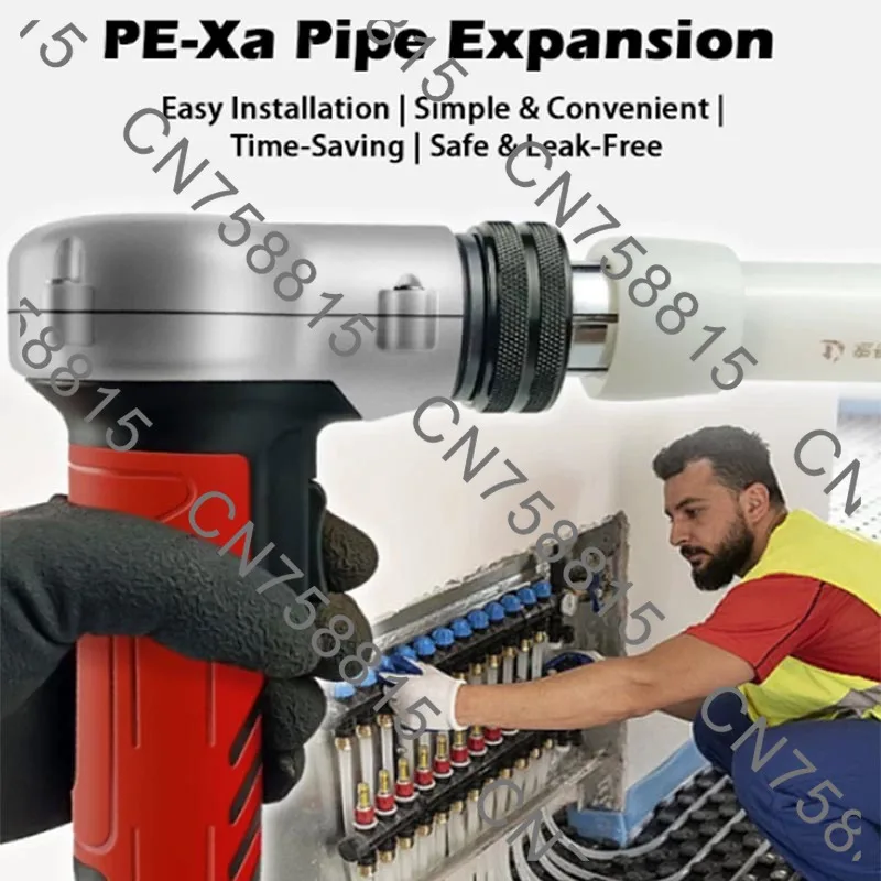for Air Conditioners Floor Heating Tube，HL-1632 E-Xa Cordless Tube Expansion Tool Kit  Lithium Battery Expander Flaring Tool