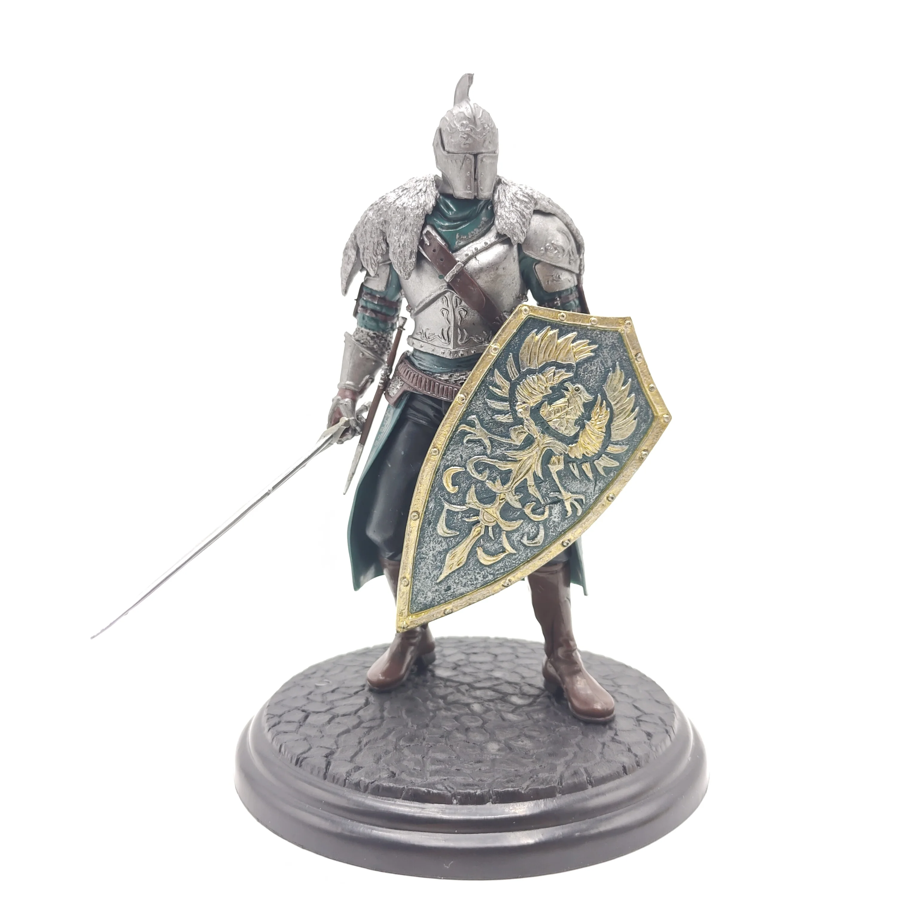 DARK SOULS Faraam Knight With Sword and Shield Vinyl Figurine Doll Action Figure Collection Game Model Toys