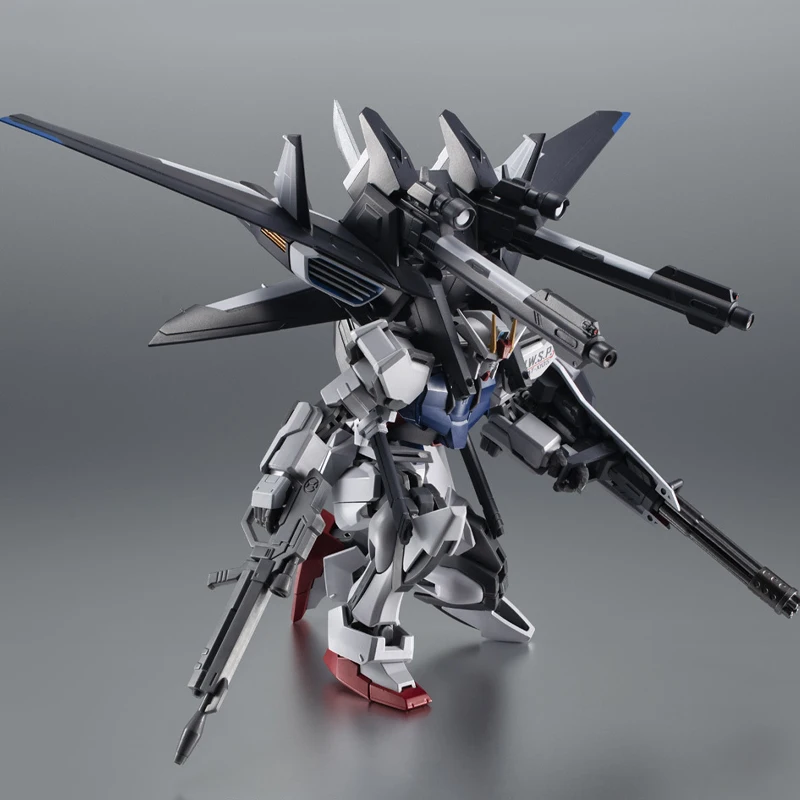 Original BADNAI ROBOT GAT-X105 Strike Gundam GAT-X105 STRIKE GUNDAM+IWSP P202QX I.W.S.P Action Figur Zusammengebaut Box Modell Spielzeug