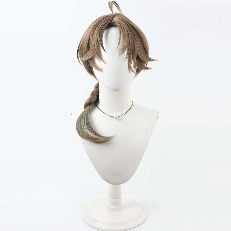 Virtual YouTube Vtuber Nuovo vestito Manservant Kanae Cos Parrucca Cosplay Halloween Carnevale Festa Puntelli Capelli sintetici Calore