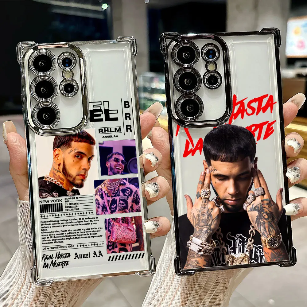 

Anuel AA Real Hasta La Muerte Funda For Samsung S26 Ultra Phone Case For Galaxy S25 FE S26 S24 S23 S22 S21 Ultra S20 Plus Cover