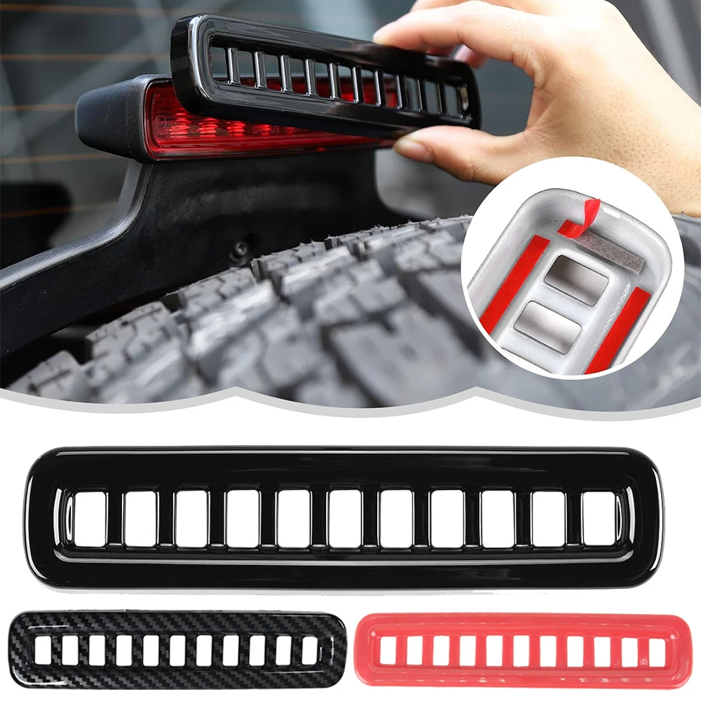 Верхняя крышка стоп-сигнала с высоким креплением для тормозной лампы, аксессуары для Jeep Wrangler JL JLU Gladiator JT 2018-2023 +