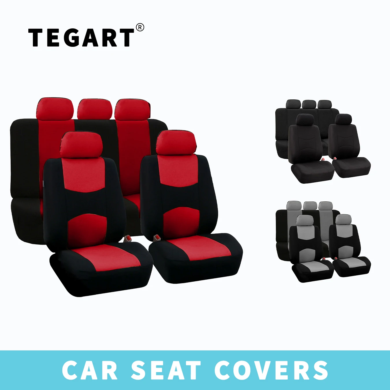

Universal Waist Line Design Cushion AUTO Universal Size Fit for Car Suv Truck Van Accessories Interior Seat Covers Full Set 0506