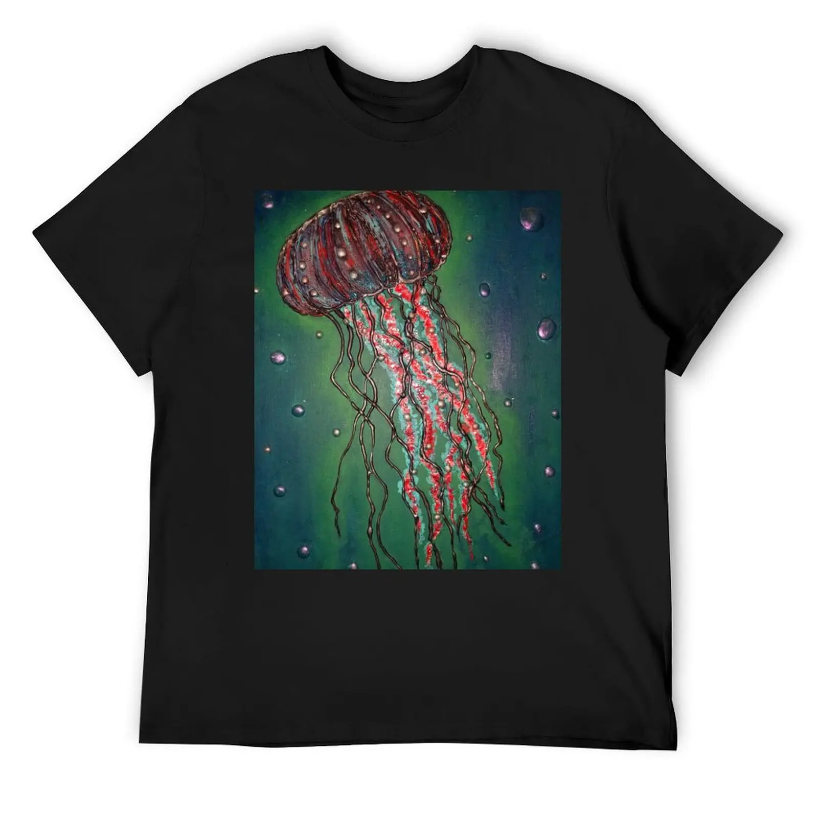 

Jellyphish T-Shirt summer 2025 vintage t shirts quick-drying t shirt for men