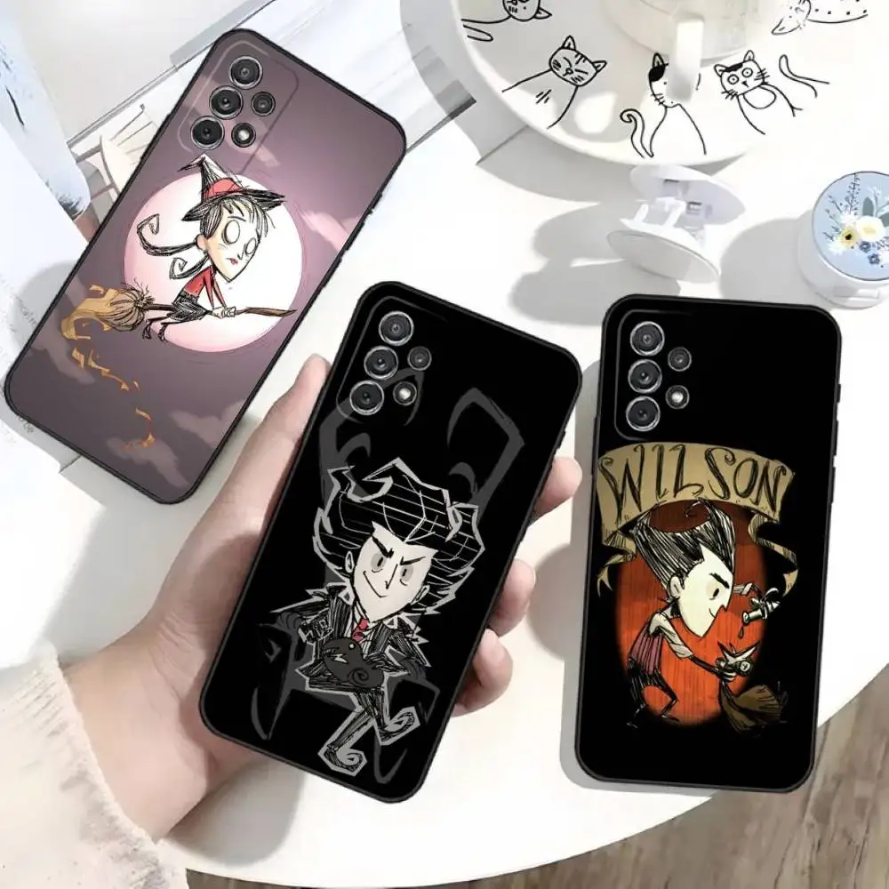 

Game Don T S-Starve Phone Case For Samsung S25,S24,S21,S22,S23,S30,Ultra,S20,Plus,Fe,Lite,Note,10 Black Soft Shell
