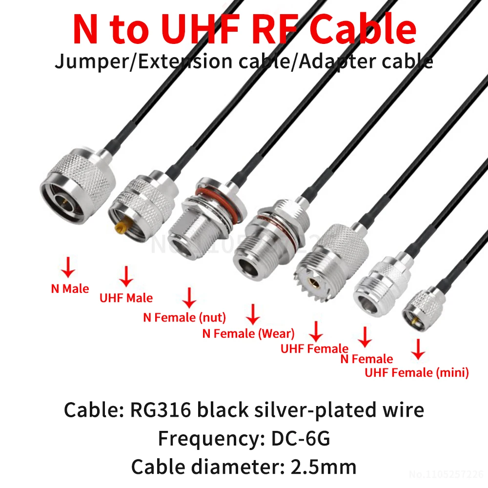 N-To-Uhf Male/Femal…