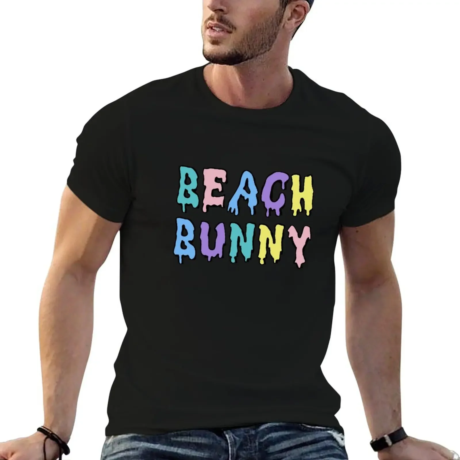 Beach Bunny sticker T-Shirt essential t shirt vintage Men's t-shirt