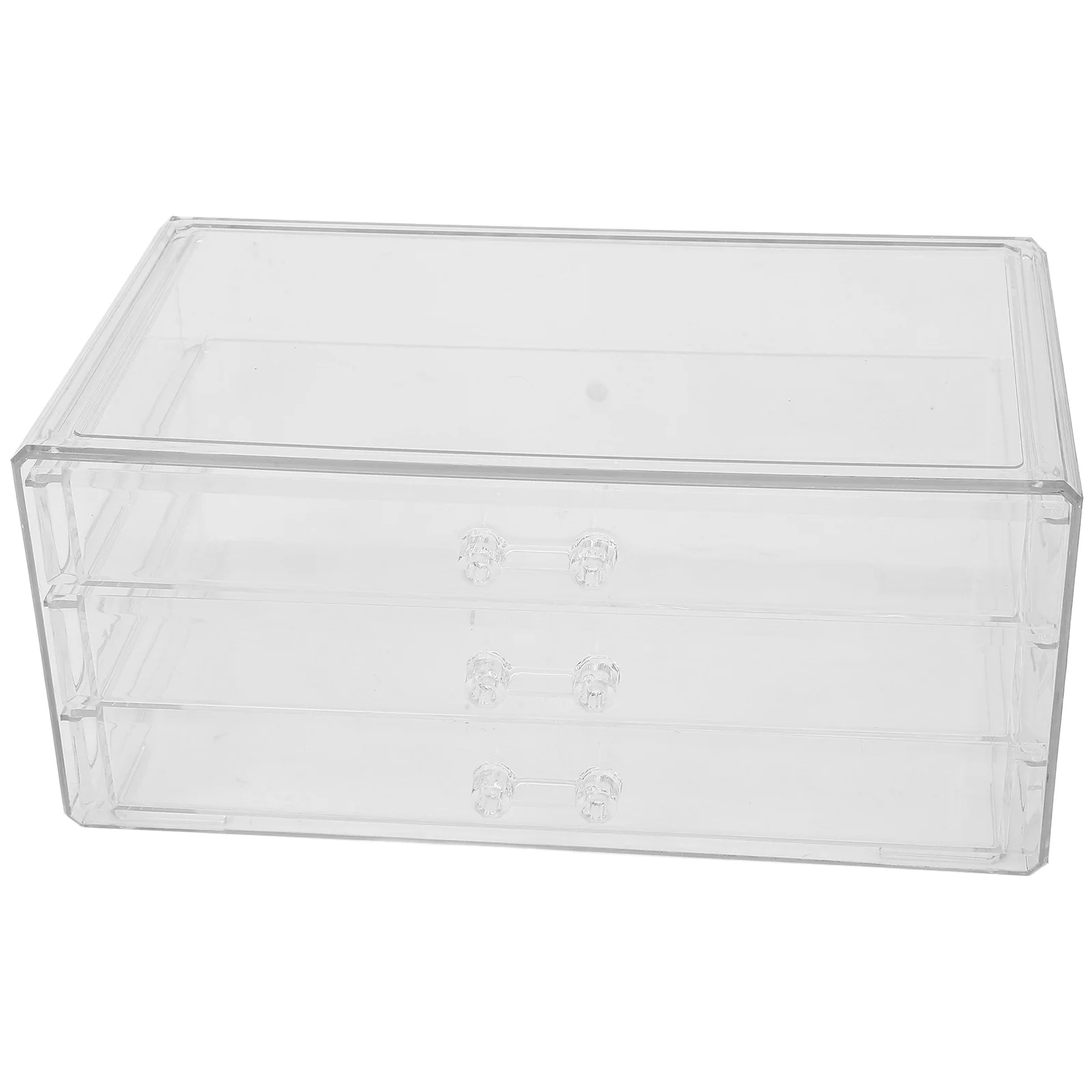 Multi-Layer Drawer Style Stationery Storage Box Desktop Organizer For Office Study Room Bathroom Tabletop Holder
