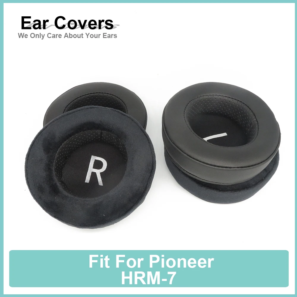 Earpads For Pioneer HRM-7 Headphone Earcushions Protein Velour Pads Memory Foam Ear Pads