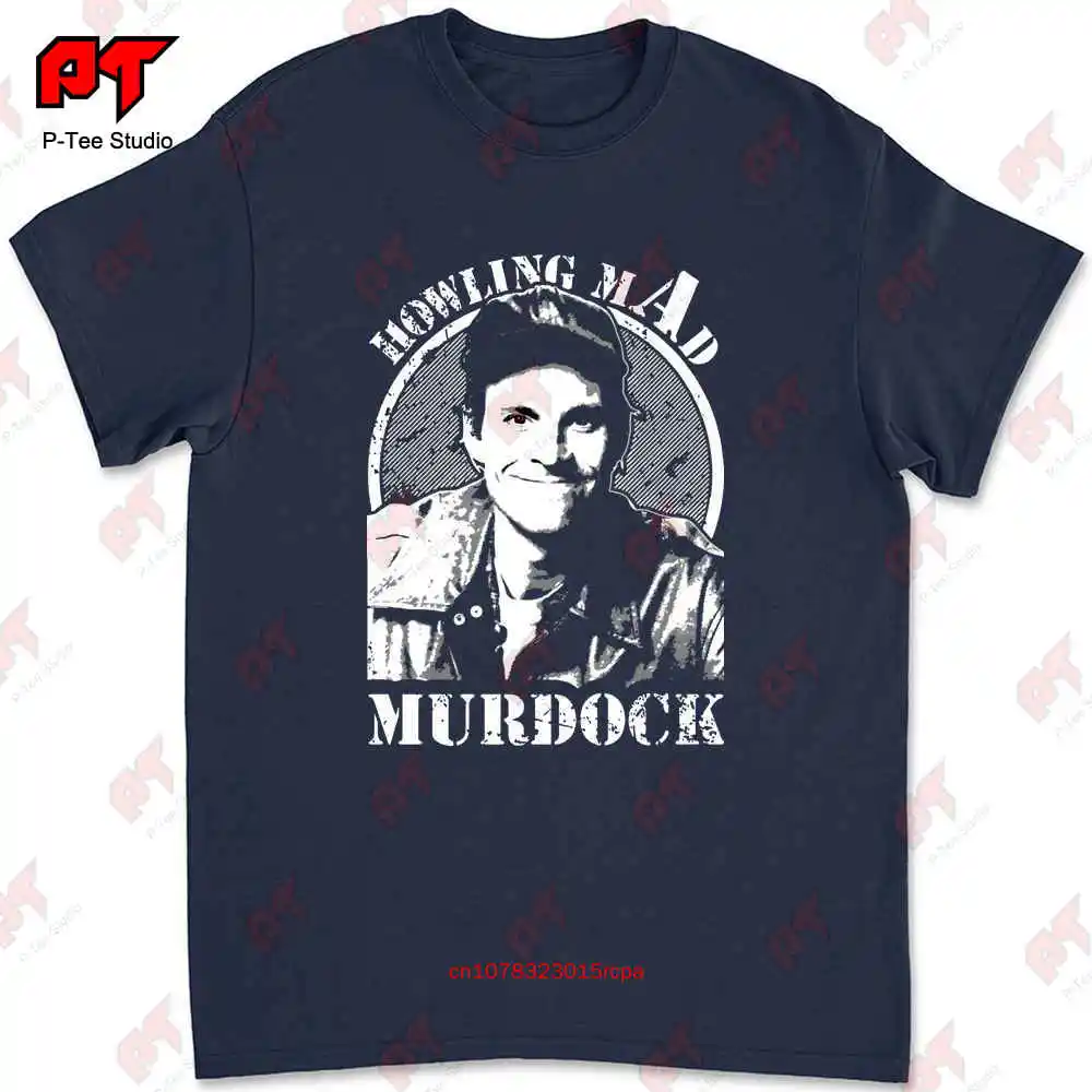 Howling Mad Murdock The A Team Action Tv T-shirt F0PN