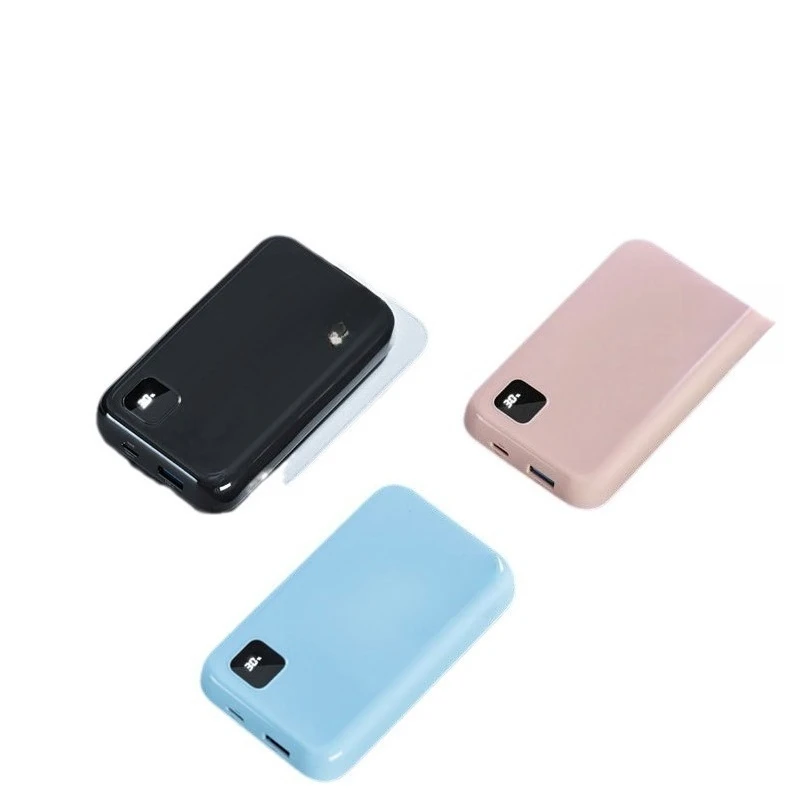 

Power bank, with its own cable 10,000mAh 20W fast charging PD mobile phone, small and portable mobile power supply