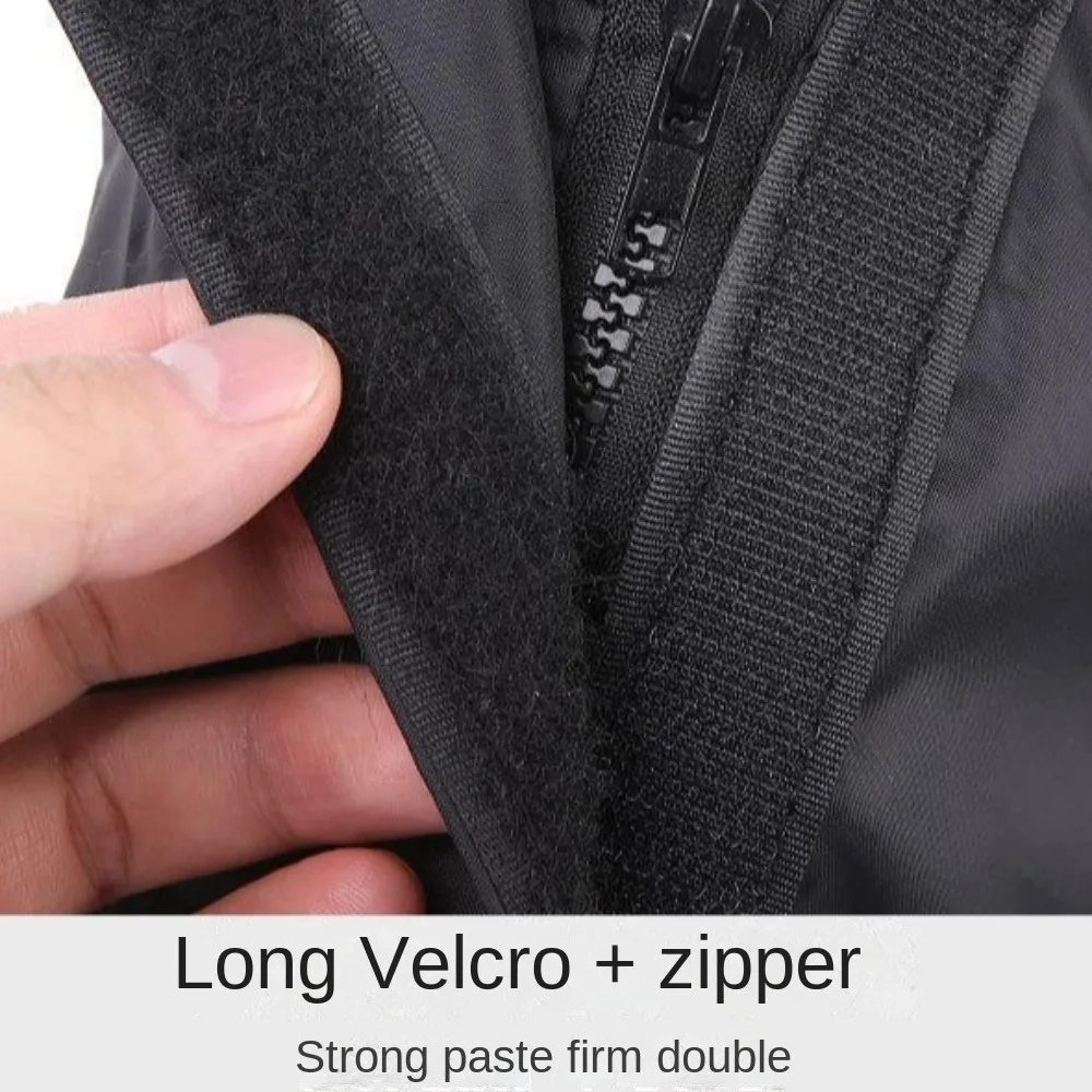 

Long Tube Winter Outdoor Leg Gaiters Keep Warm Waterproof Pants Shoes Cover with Zipper Elastic Strap Legs Protection Guards