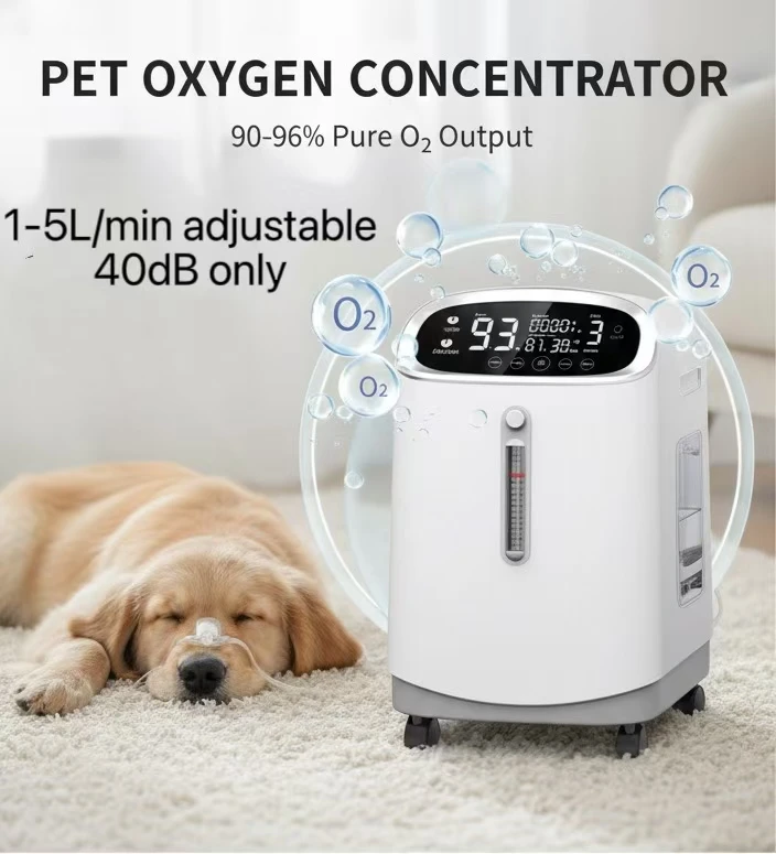 

Intelligent low-noise pet concentrator, one-button control machine, suitable for home pet care and senior dog care