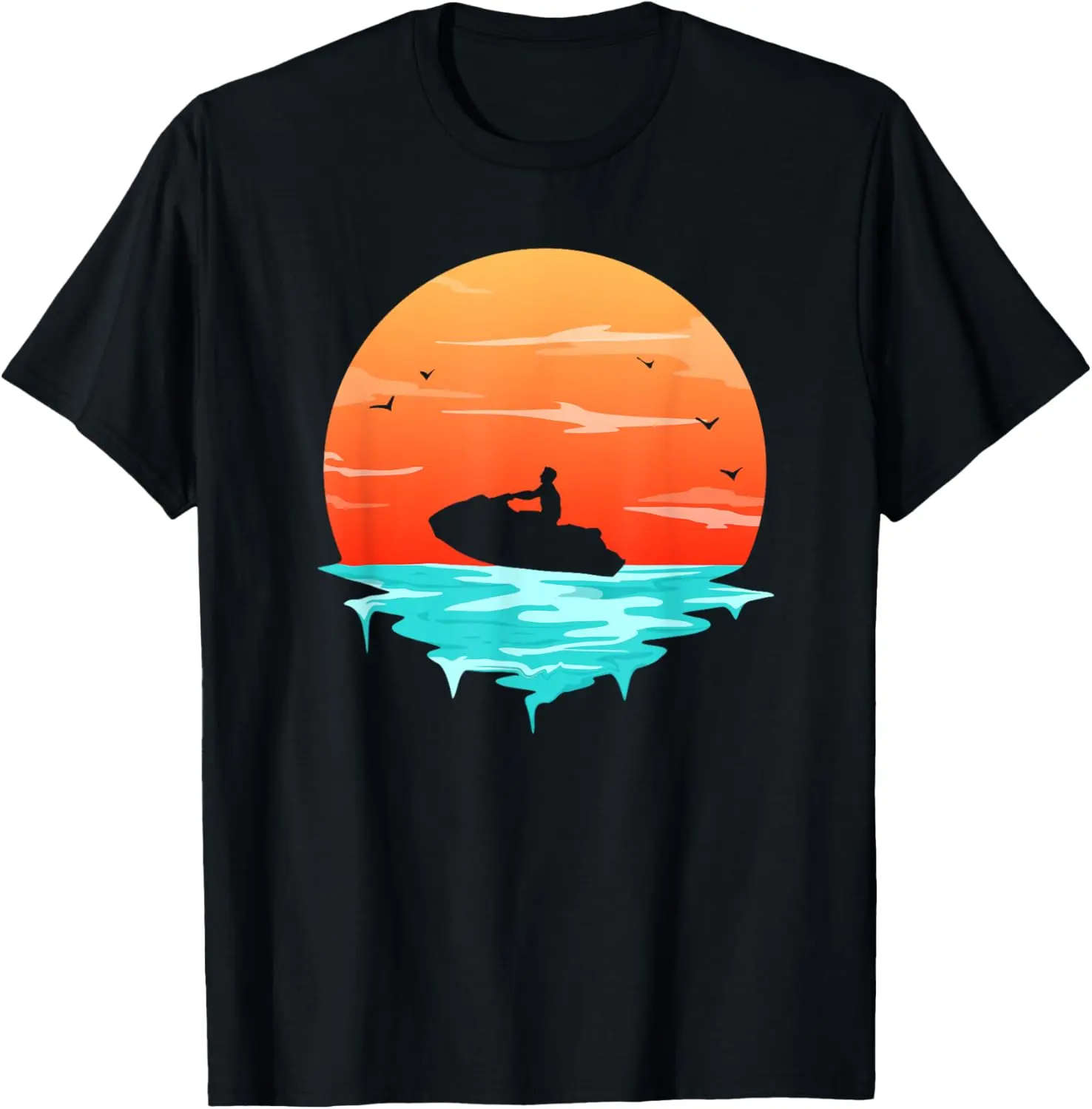 

Jetski Owner Seadoo Swimmer Watersports Jetskiing Racing T-Shirt