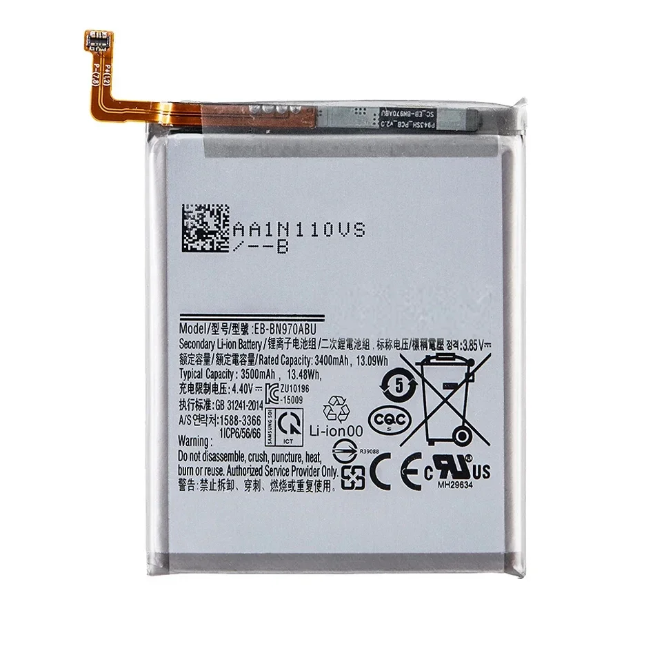 EB-BN970ABU Replacement 3500Mah Battery For Samsung Galaxy Note 10 5G X Batteries + Tools