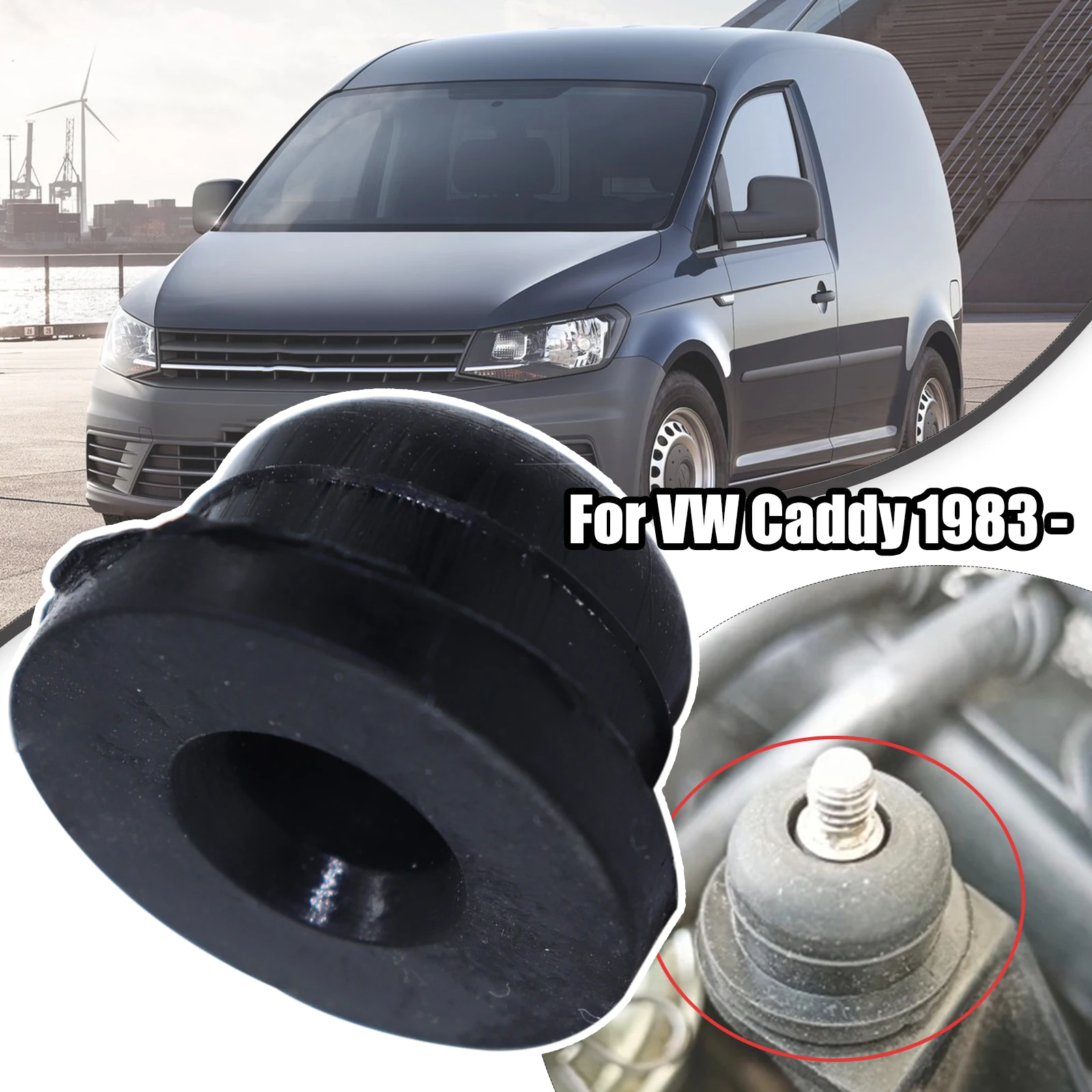 

Windscreen Washer Headlight Pump Seal Water Reservoir Gasket Mount Rubber Cap Clip Plug For VW Caddy 1983 1984 - Camper 2004 -