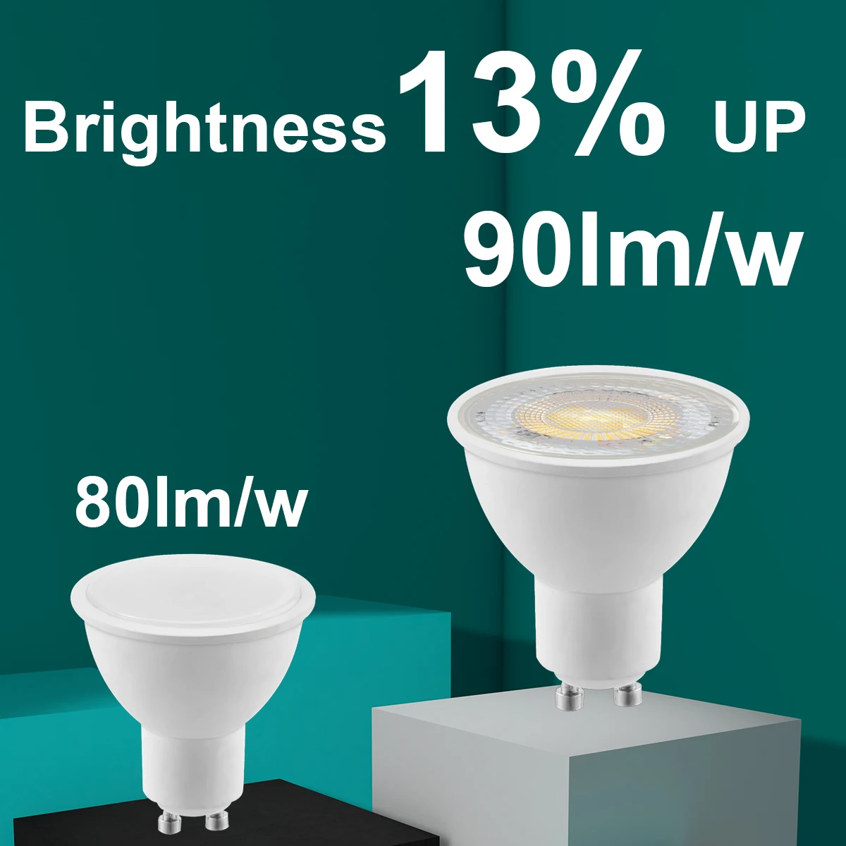 1-10PCS GU10 GU5.3 LED spotlight Bulb MR16 220V highlight 3W 5W 6W 7W Suitable for kitchen, bathroom, living room and office