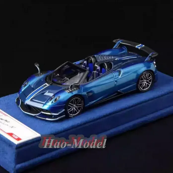 BBR 1/43 For pagani Huayra Roadster BC Alloy Diecast Model Car Simulation Toys Boys Birthday Gifts Hobby Display Collection Blue