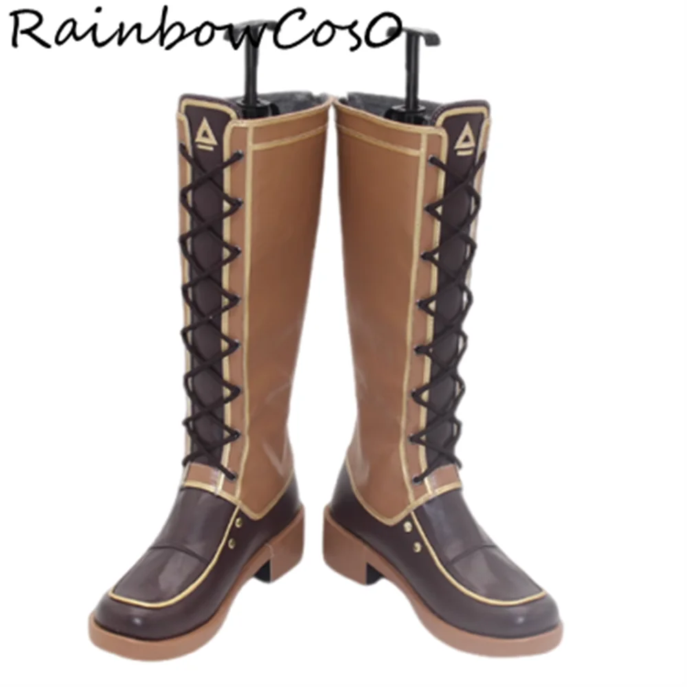 Jusis Albarea Trails of Cold Steel Cosplay Shoes Boots Game Anime Party Halloween RainbowCos0 W5446