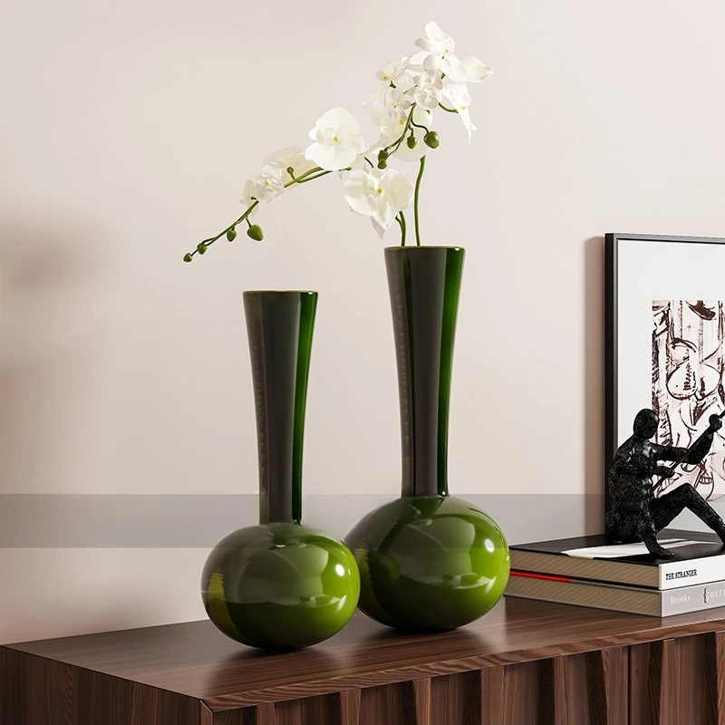 New Chinese-style model room, medieval soft decoration, wabi-sabi wind B & B art entrance combination