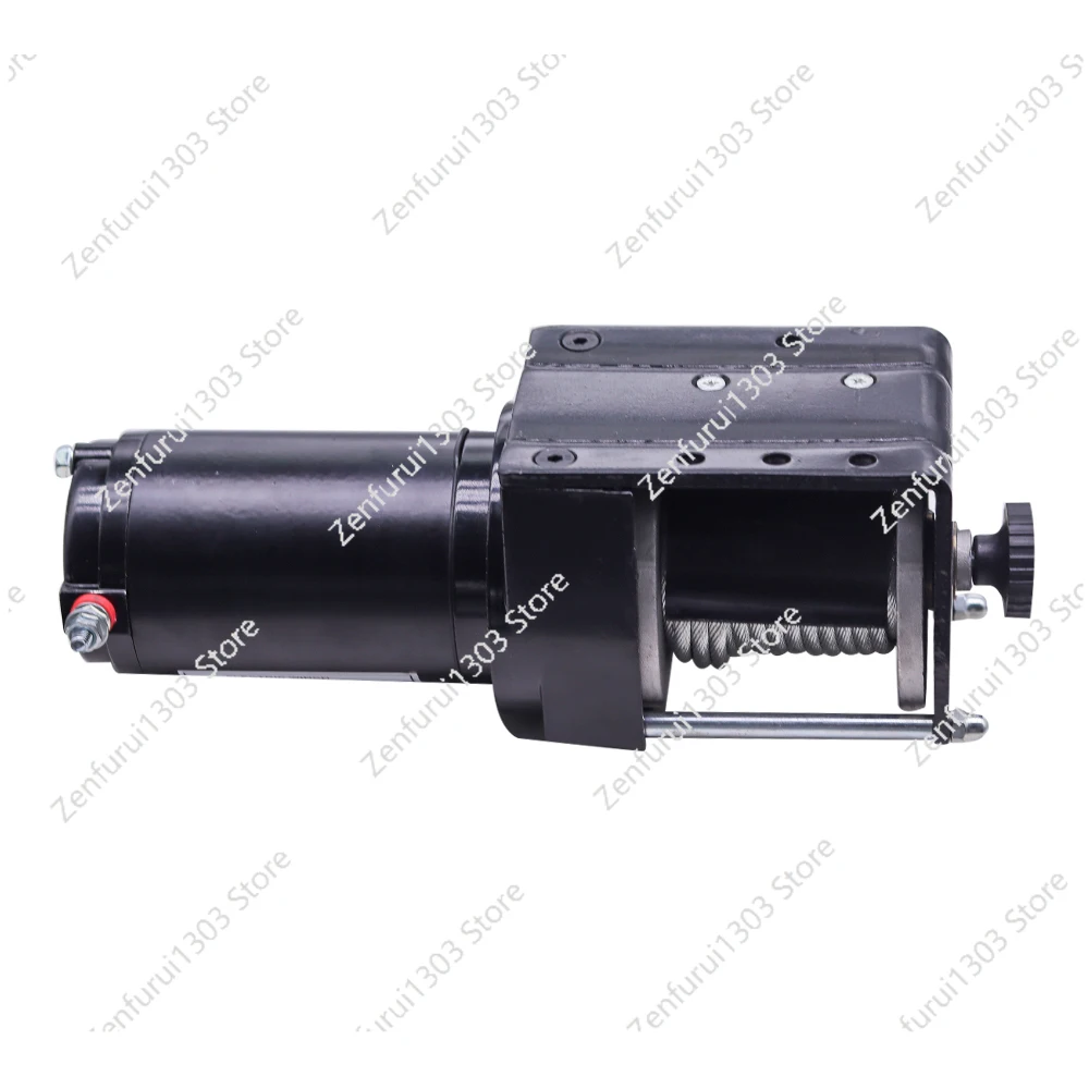 Car electric winch 12v24v car small crane car self rescue electric winch traction lifting