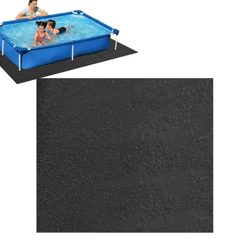 

Pool Liner Pad Rectangular Water Absorbent Pool Tub Flooring Protector Swimming Pool Ground Cloth Prevents Pool Punctures