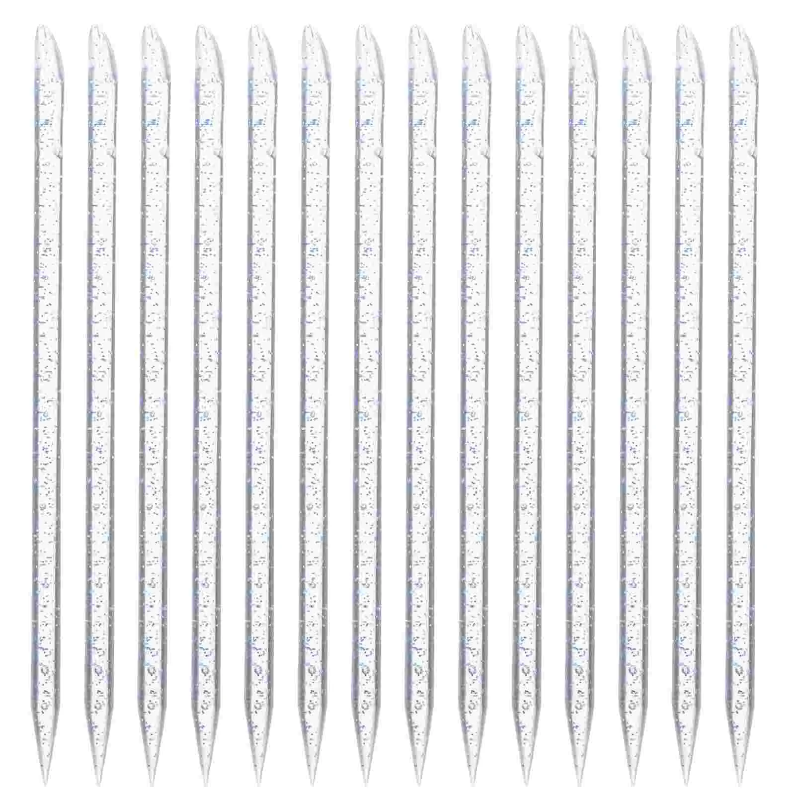 

100pcs Reusable Nail Stick Double Sided Manicure Cuticle Pusher Bulk Nail Care Sticks Cuticle Pedicure Stick For Fingernail Clea