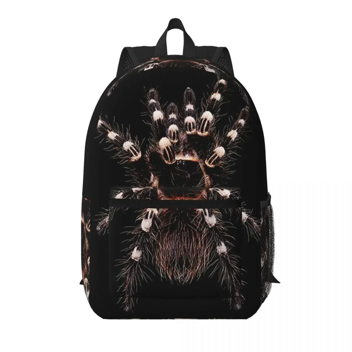 Realistic Spider Student Backpack School Bag Hiking Travel Daypack for Men Women Bookbag Shoulder Bags