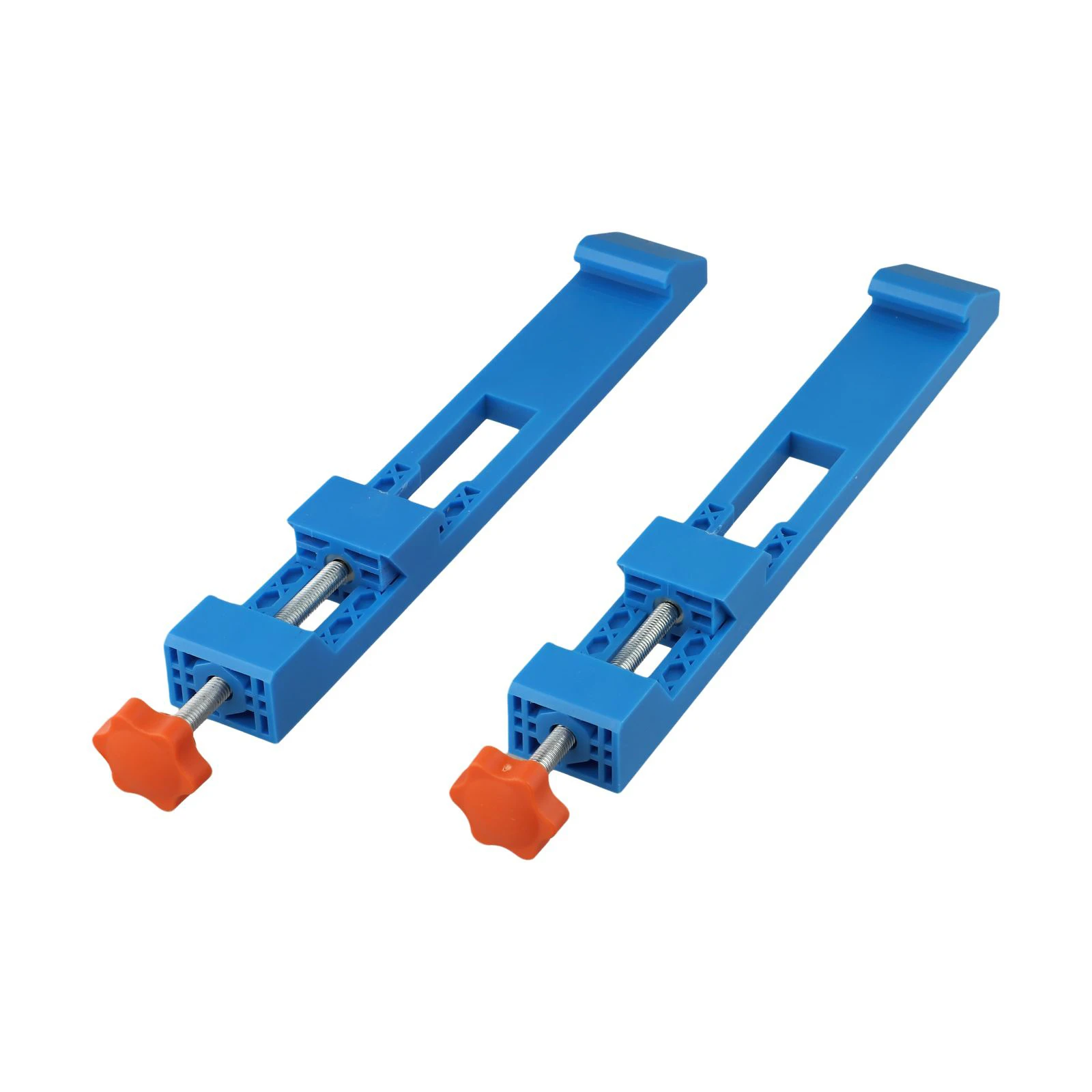 1pc/2pc Adjustable Cutting Machine Base Guide Rail Circular Saw Milling Positioning Clamp Lock Cutter Base For 4inch Dust Cutter