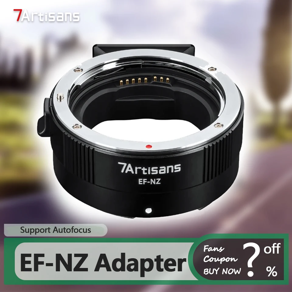 7 אומנים EF-NZ מיקוד אוטומטי עבור עדשת המצלמה עם אנטי-לנער עבור con z5/z6/z7 ziz9/z7/z7/iz-6/z7/iz9/z30/z50/zfc/zfc